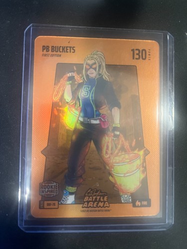 2026 Bo Jackson Battle Arena PB Buckets - Orange Battle Foil Fire Rookie OBF-78