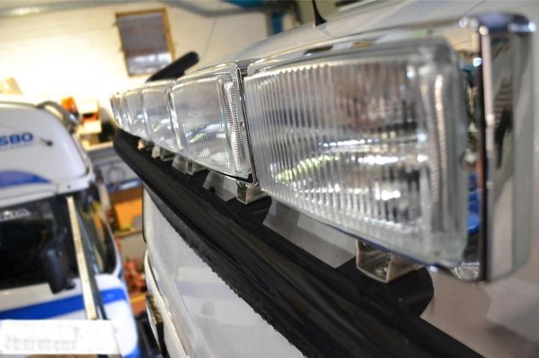 Schwarz DachträGer +Led +Rechteckig Flecken FüR Scania Pgr Serie Vor 2009-image