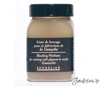 Sennelier Gouache Binding Medium Natural Gum 200ml For Matte Opaque Paint