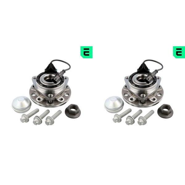 2X Optimal RADLAGER-SATZ Vorne Passend FüR Cadillac BLS Fiat Croma Opel Signum V-image