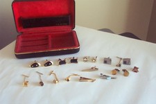 Cufflinks and stud set