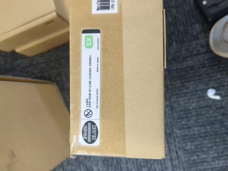 Cartucho de tinta negra OKI M6-224 OEM ColorPainter serie 3M SX 1500 ml Foto 3 de 4