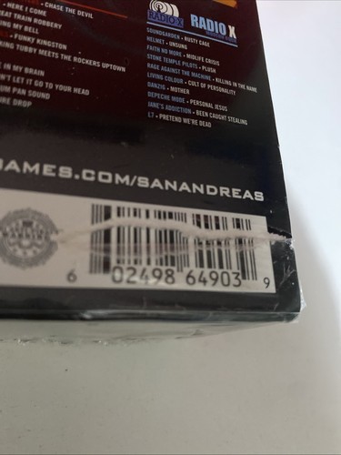 Grand Theft Auto San Andreas Official Soundtrack Box Set LIKE NEW 8 CDs COMPLETE - Picture 8 of 8
