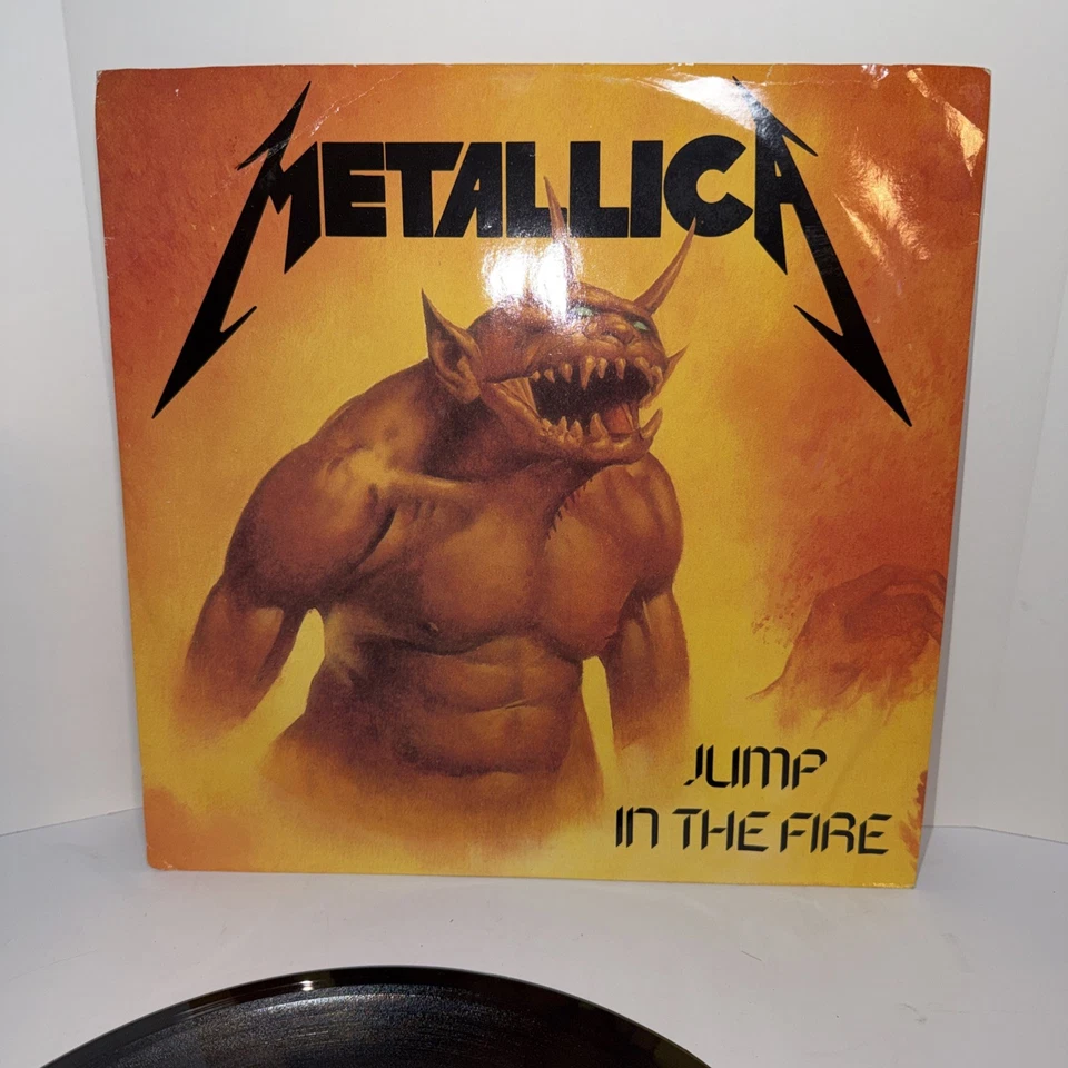 Metallica Jump in the Fire MFN Music for Nations 12KUT-105 12" Inch Vinyl Foto 3 de 4