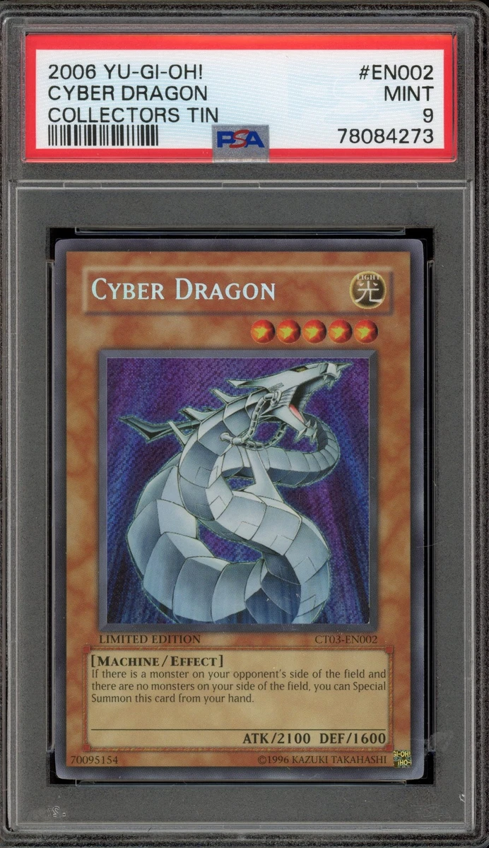 Cyber Dragon Yu-Gi-Oh! TCG Professional Sports Authenticator (PSA