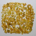 Parcel 276 PC Nigerian Golden Sapphire Hi-Quality 3mm-11mm Rough Loose Gemstones