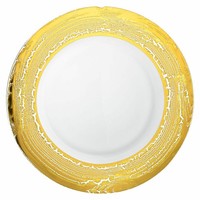 Eisch Teller Goldleaf Gold, Dekoteller, Servierteller, Glas, 32 Cm, 77551632