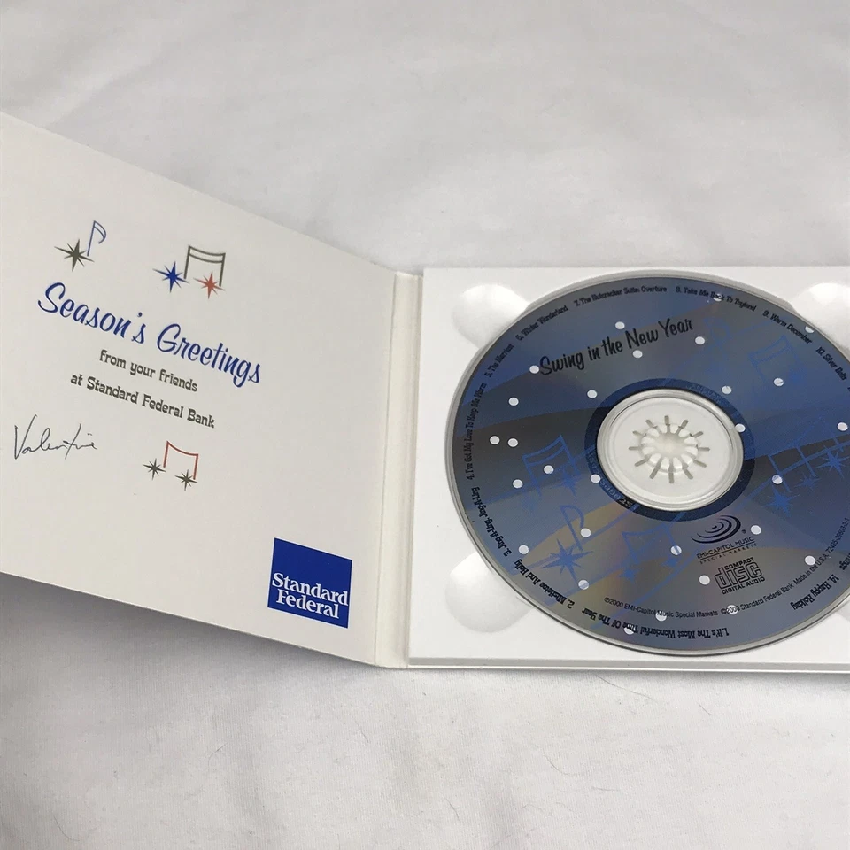 Standard Federal Bank Swing In The New Year CD Holiday Music Classic Foto 3 de 4