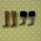 Vintage Barbie Clone Doll Fashion Boots