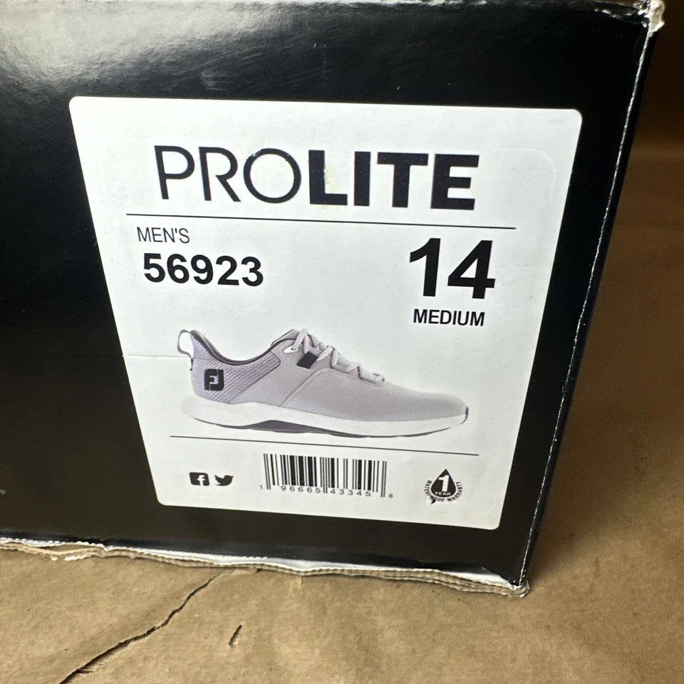 footjoy prolite golf shoes 56923 Size 14 Medium - Image 3 of 4