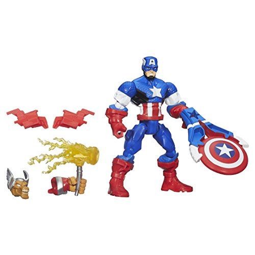 Marvel Avengers Hero Mashers Captain America Collectible Action Figure New