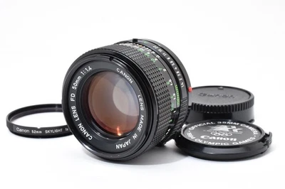CANON NEW FD 50mm F1.4 MF NFD Lens [Near Mint,Tested] from Japan