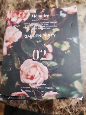 MEMOIRE ARCHIVES GARDEN PARTY 02 EAU DE PARFUM SPRAY UNISEX 3.4 Oz / 100 ml NEW!