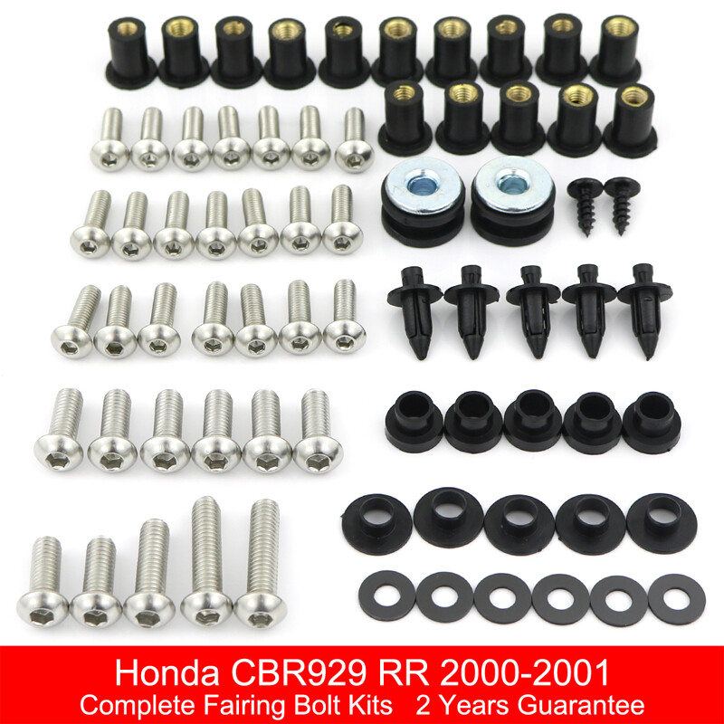 Complete Fairing Bodywork Bolts Fasteners Kit Fit For Honda
