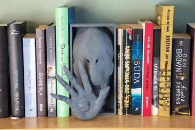 Pale Man Bookend - Pan's Labyrinth Inspired, Horror Decor, Guillermo Del Toro