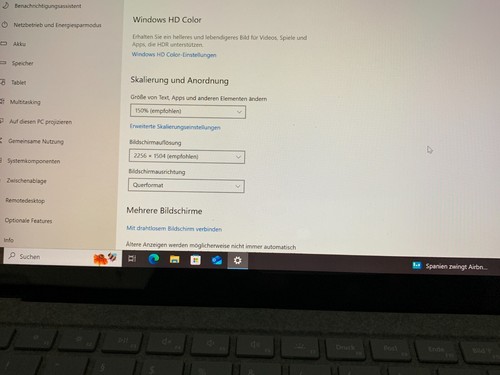 Original Komplett Touchdisplay Screen Bildschirm für Microsoft Surface 1 1769 - Afbeelding 5 van 5