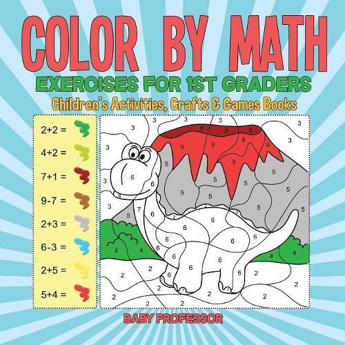 Thumbnail - Color By Math Exercises For 1st Graders Children's Activities, Cra
