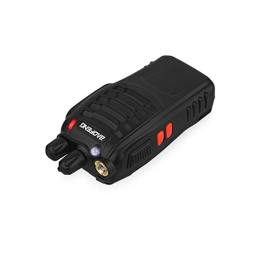 4 x Baofeng Walkie Talkies Long Range Two Way Radio UHF 16CH with Headsets UK - Picture 9 of 12