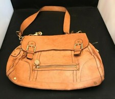 Tracy Reese Leather Large Satchel Bag Purse Carryall