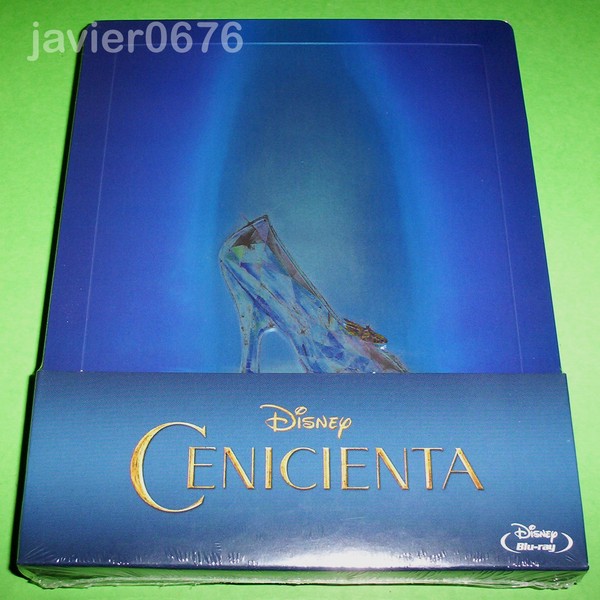CENICIENTA DISNEY BLU-RAY NUEVO Y PRECINTADO EDICION STEELBOOK