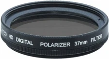 37mm HD Polarizer Filter for Canon DSLR Cameras/Camcorders