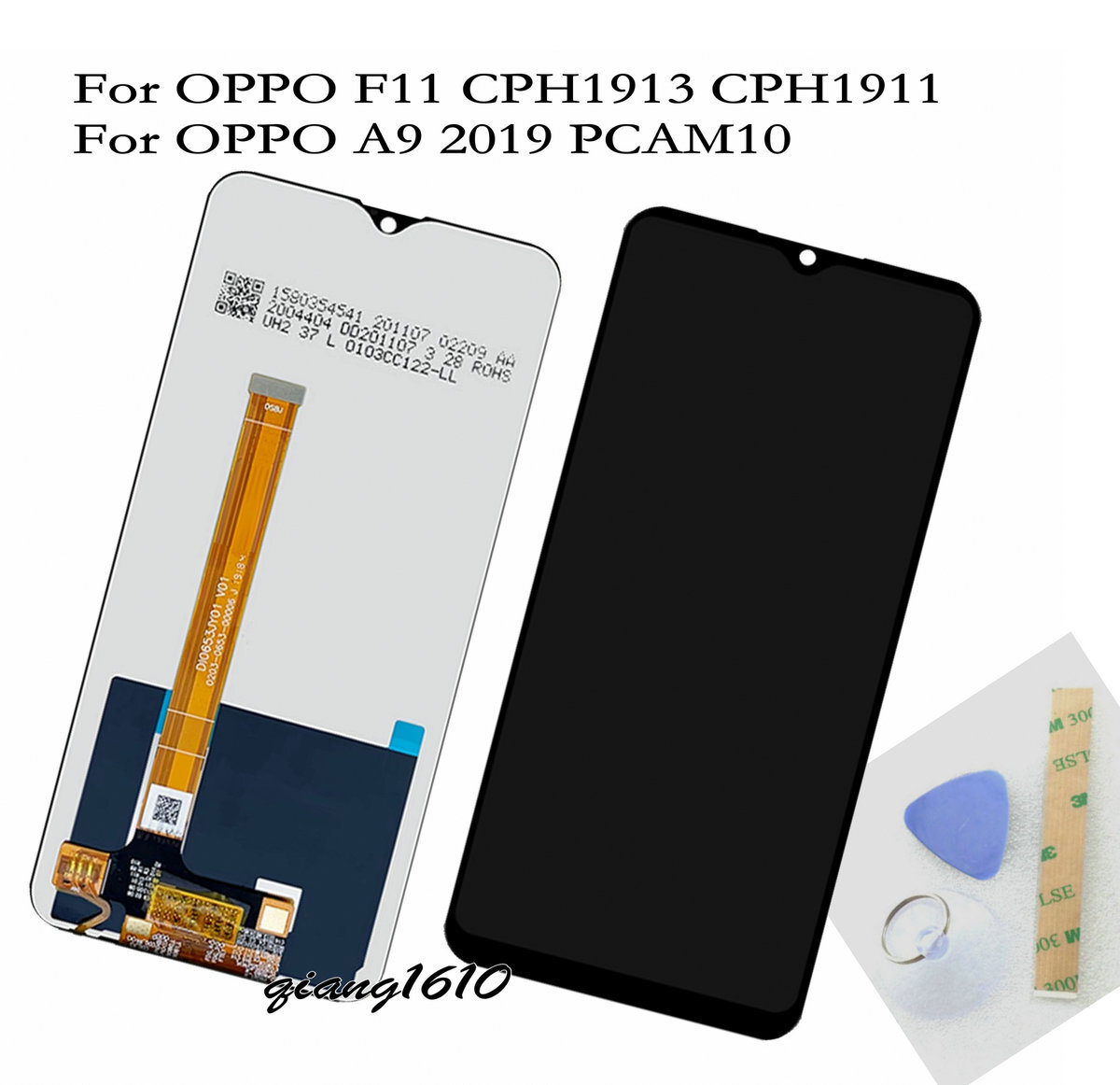 LCD Display Touch Screen Assembly For OPPO F11 A9 2019