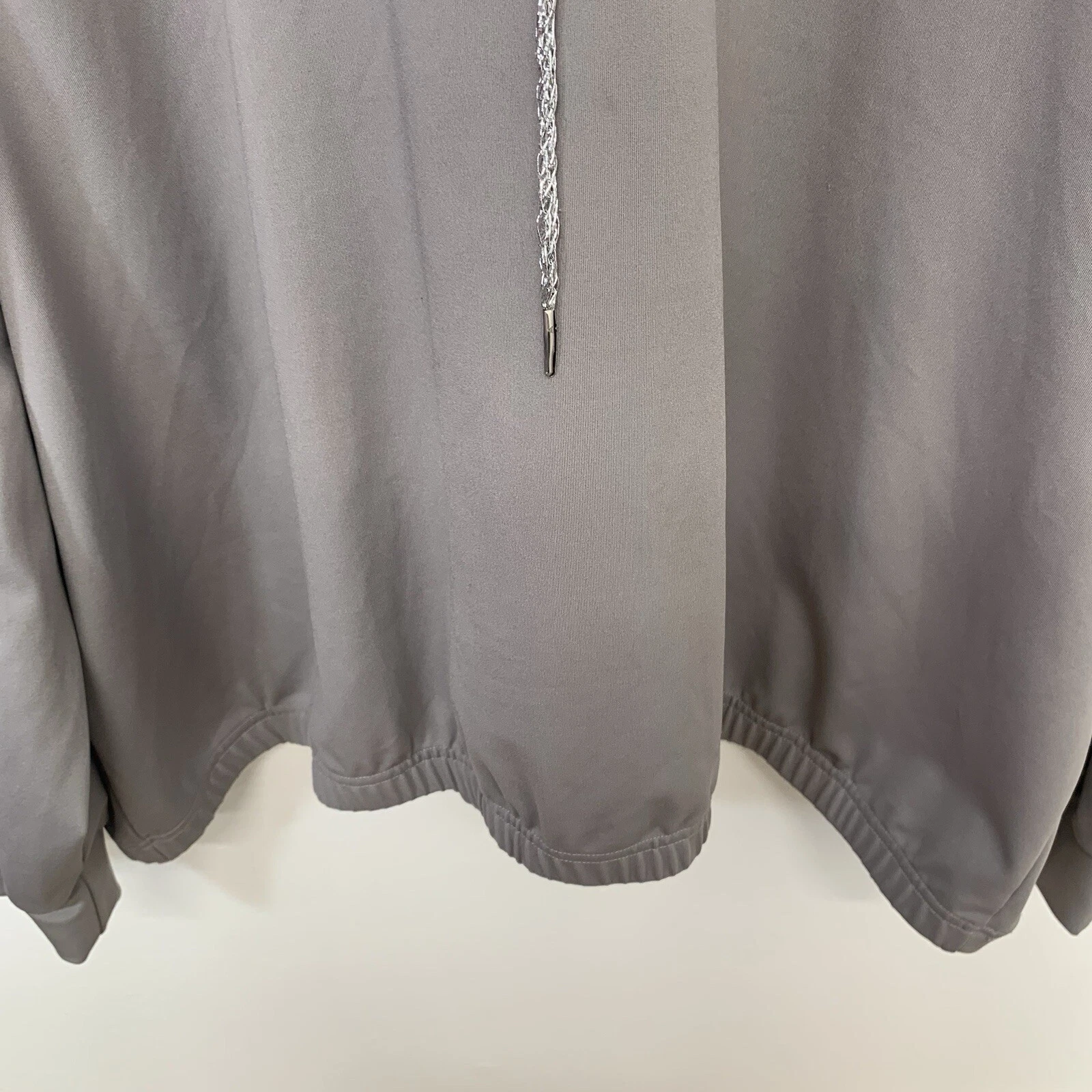 VETEMENTS Ashley Sport Hoodie Sweatshirt Woman 26 28 Purple Stretch Athleisure Travel Work