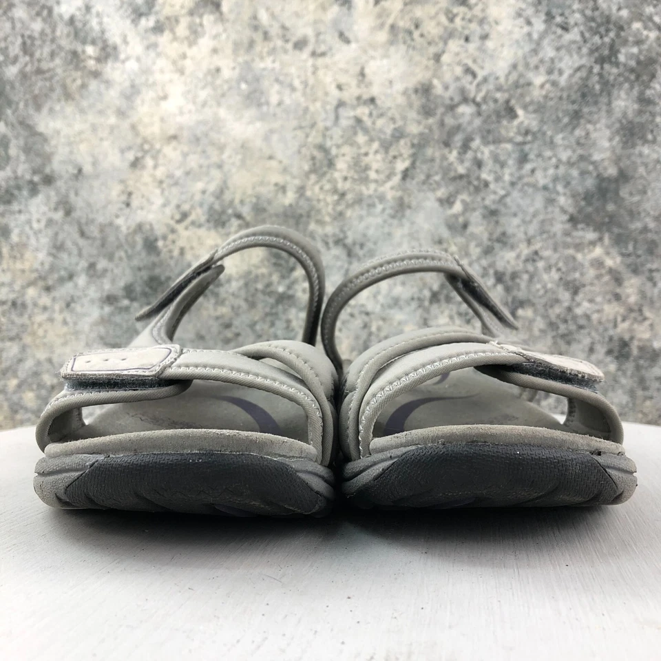 Abeo Mujer Talla 9N Gayla Gris Textil Bio System Puntera Abierta Gancho y Lazo Toboganes Foto 2 de 4