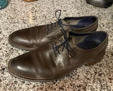 Cole Haan C11652 Centre Street Distressed Grey Casual Oxford Shoes Men's US 13m