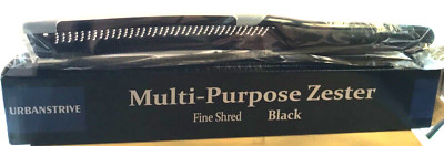 Urbanstrive Multi-Purpose Zester Fine Shred With Non Slip Black Handle