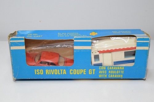 B59 1:43 JOAL 150 SET DE REGALO ISO RIVOLTA COUPE GT CON CARAVANA SIN USAR, E... - Imagen 24 de 24