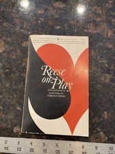 Reese On Play An Introduction To Good Bridge. 1968.