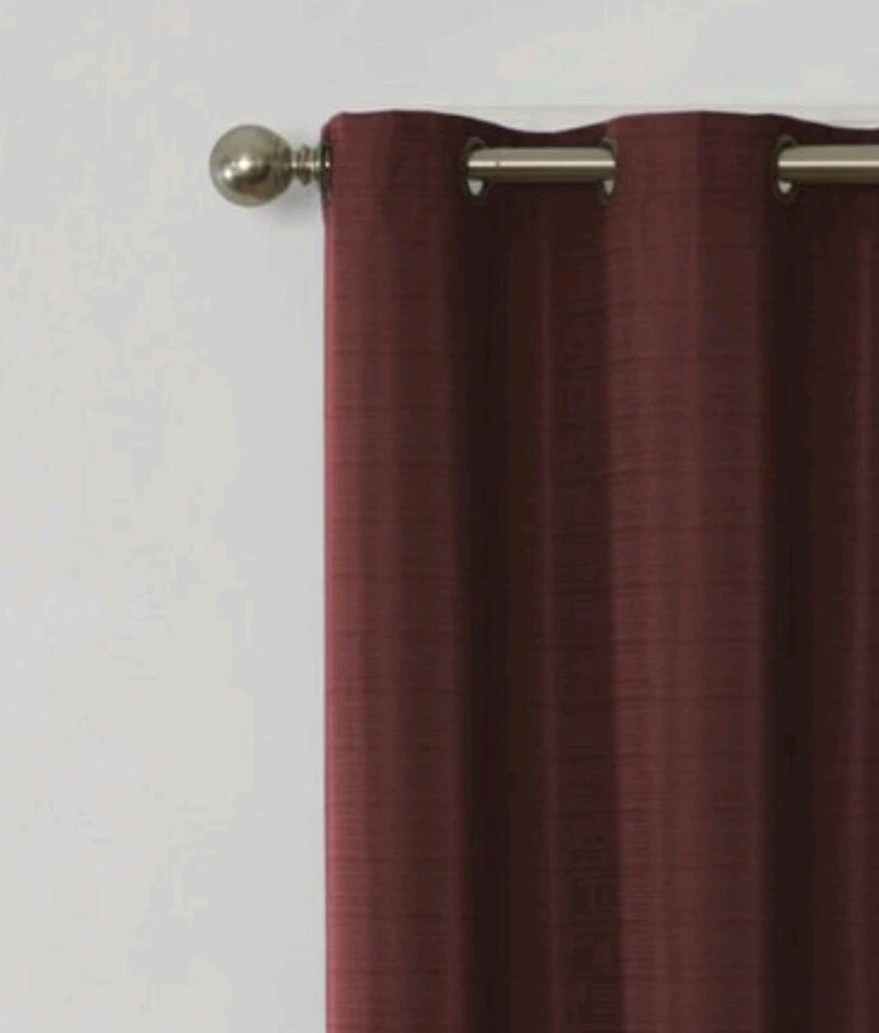 0Eclipse Nottingham Thermal Energy Efficient Grommet Curtain Panel 2 Pcs.   L1 - Image 2 of 4