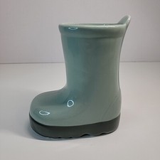 ANKYO 5.5' Boot Vase Deco only baby Light Blue Finish ShoS2