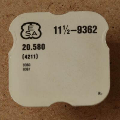 ESA/ ETA 9362 PART 4211, Rotor Ref. 20.580 - NOS - ETA 9360, ETA 9361