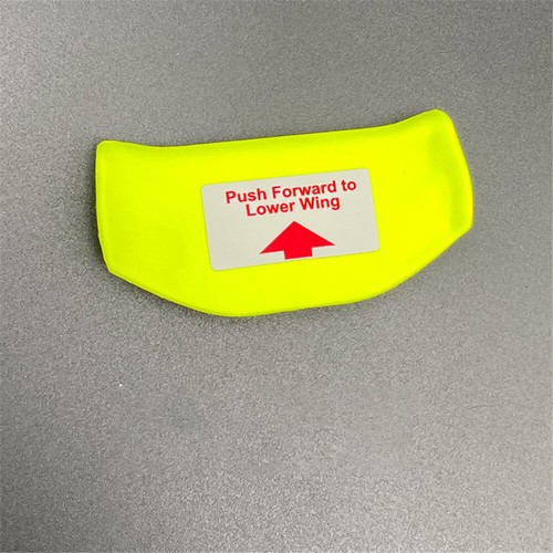 XL/2XL For RX7X RX-7X RX-7V Racing Air Trim Helmet Spoiler Wing Diffuser RX 7X - Foto 8 di 12