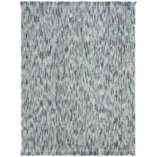 SAFAVIEH Natural Fiber NF869M Handwoven Blue / Ivory Rug
