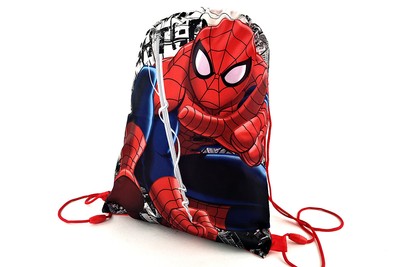SPIDER-MAN - UOMO RAGNO zaino a sacca zainetto bambini ragazzi originale  MARVEL | eBay