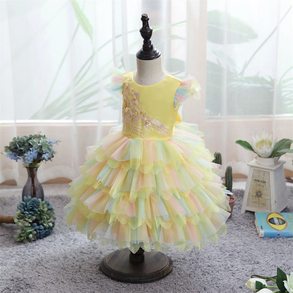 Prom Yellow Dresses for Girls 6 Size for sale | eBay
