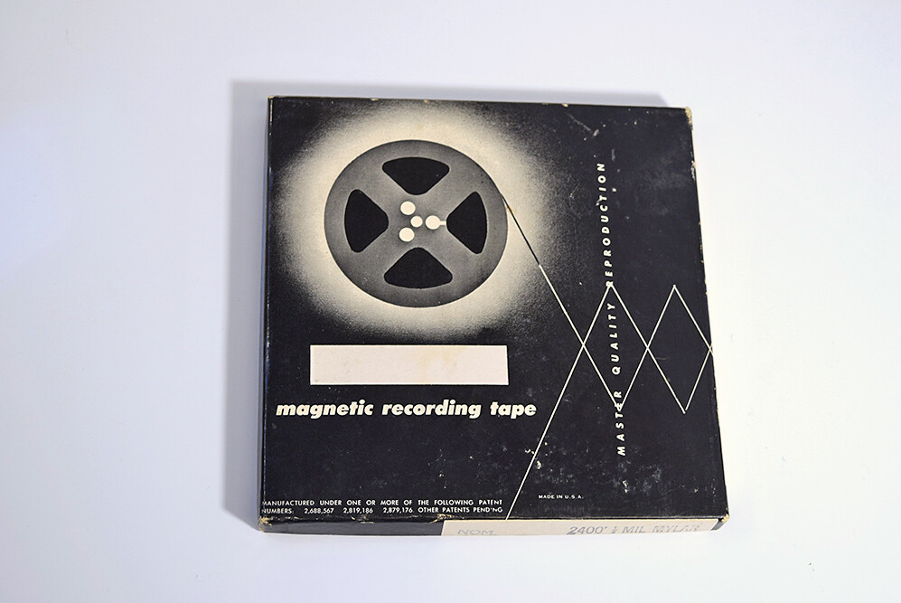 Vintage Recording Tape 2400' 1/2 Mil Mylar Reel to Reel eBay