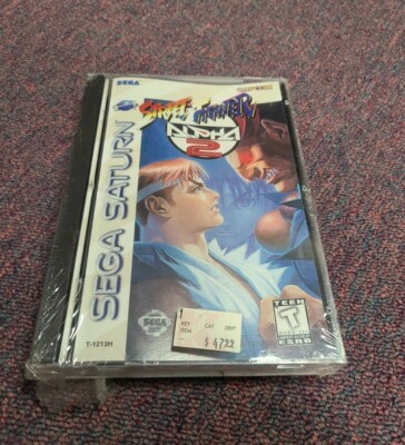 Street Fighter Alpha 2 (Sega Saturn) Saturn (Brand New & Factory Sealed!) 