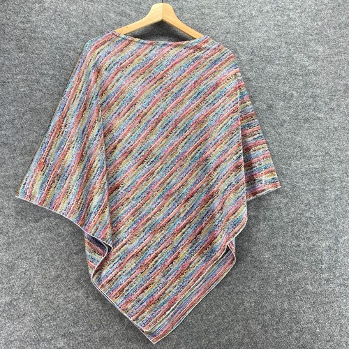 Coldwater Creek Sweater Pullover Women S Small Blue Striped 3/4 Sleeve Casual - Picture 2 of 8