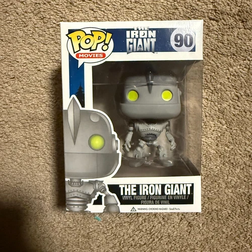 Funko Pop! Movies The Iron Giant #90! RARE, RETIRED, VAULTED!