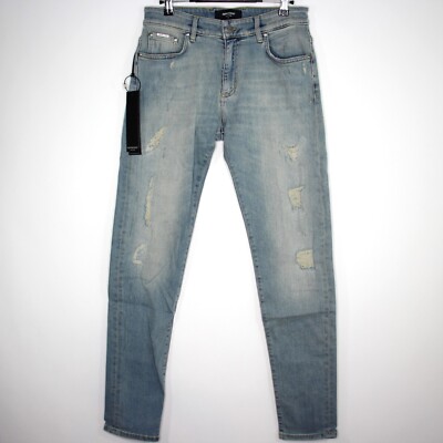 Represent Clo Mens 30 x 32 Repairer Denim Distressed Jeans NEW R1652
