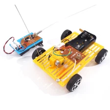 Wireless Remote Control Car Kits Model Science Experiment Puzzle Toy Gift DIY