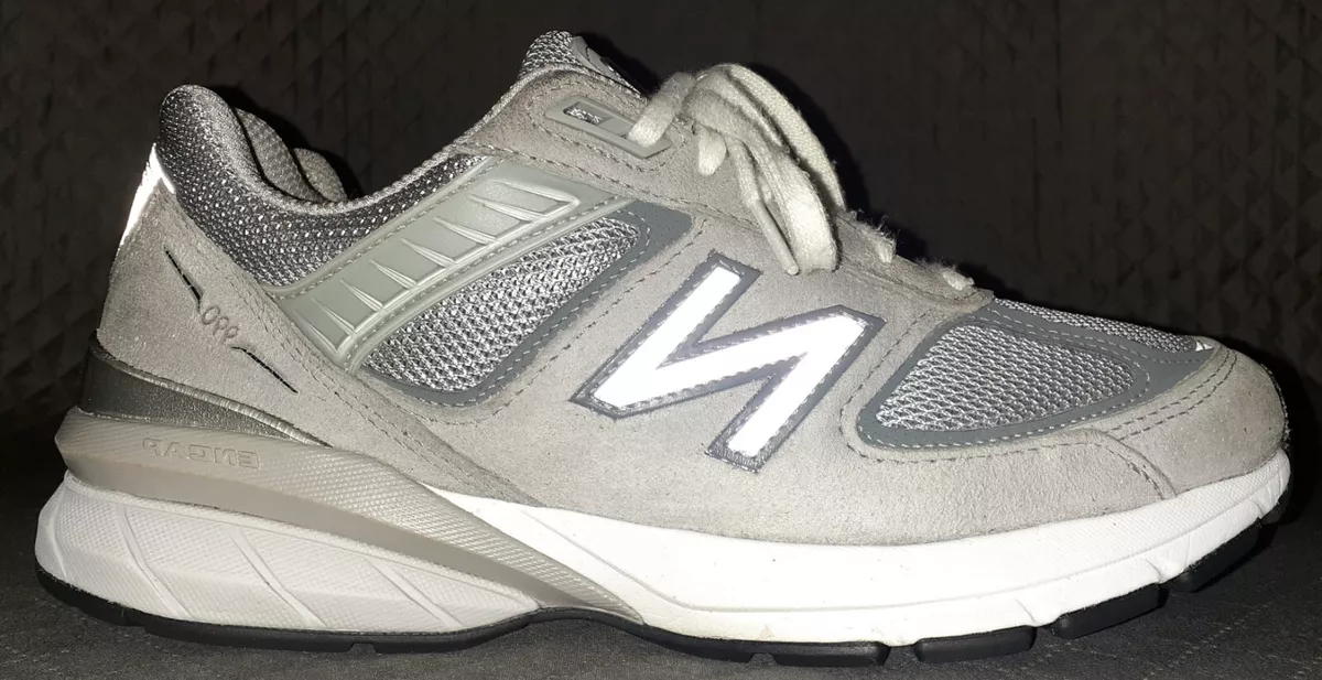 Men s New Balance 990 V3 Gray White Running Shoes US 15 UK 14.5