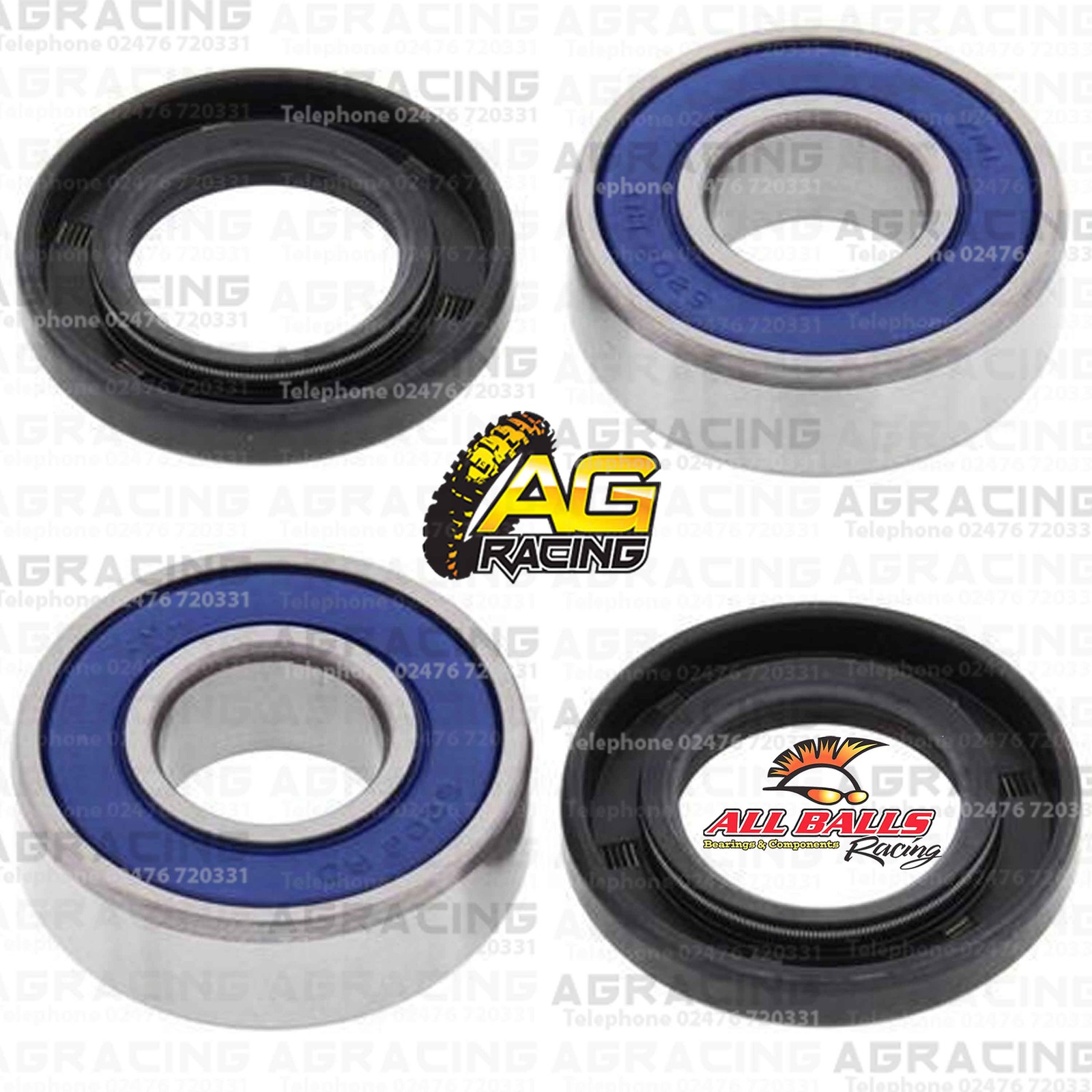 Suzuki LT-250S Quadsport ATV Rear Wheel Bearing & Seal Kit - Fits 1989-1990 Models