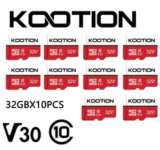 KOOTION Micro SD Card 32GB Class 10 Memory Card TF Flash Card Memory Card