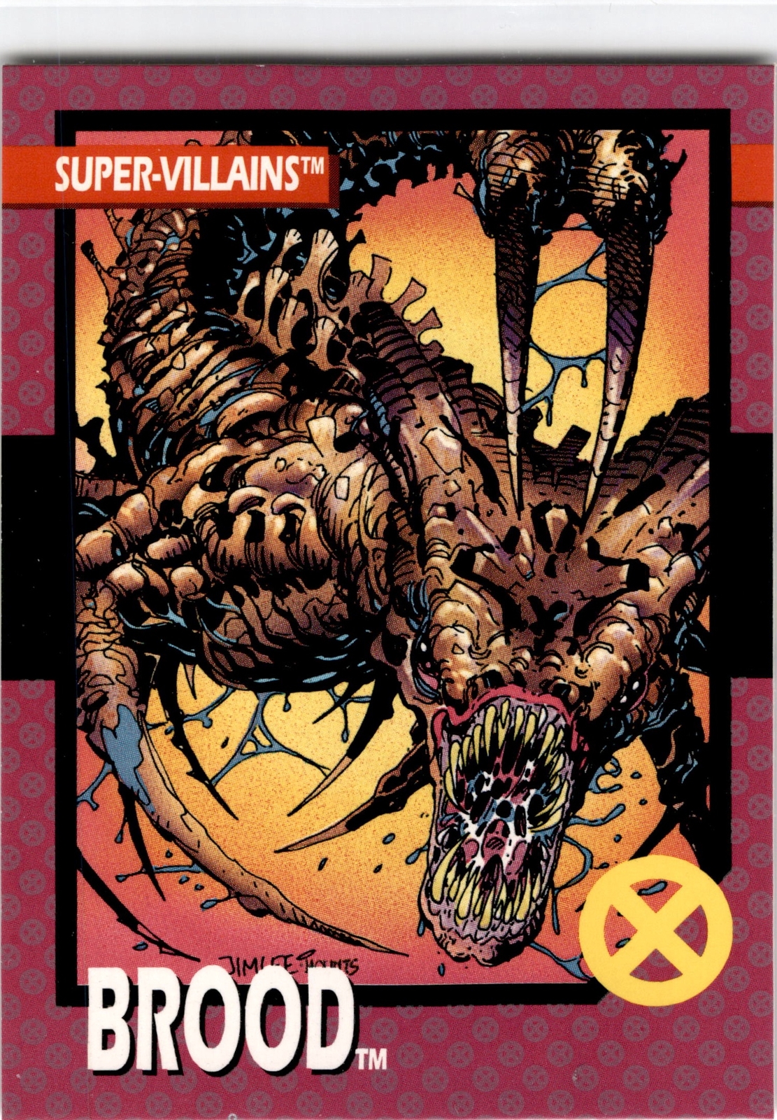 1992 Impel The Uncanny X-Men #56 Brood