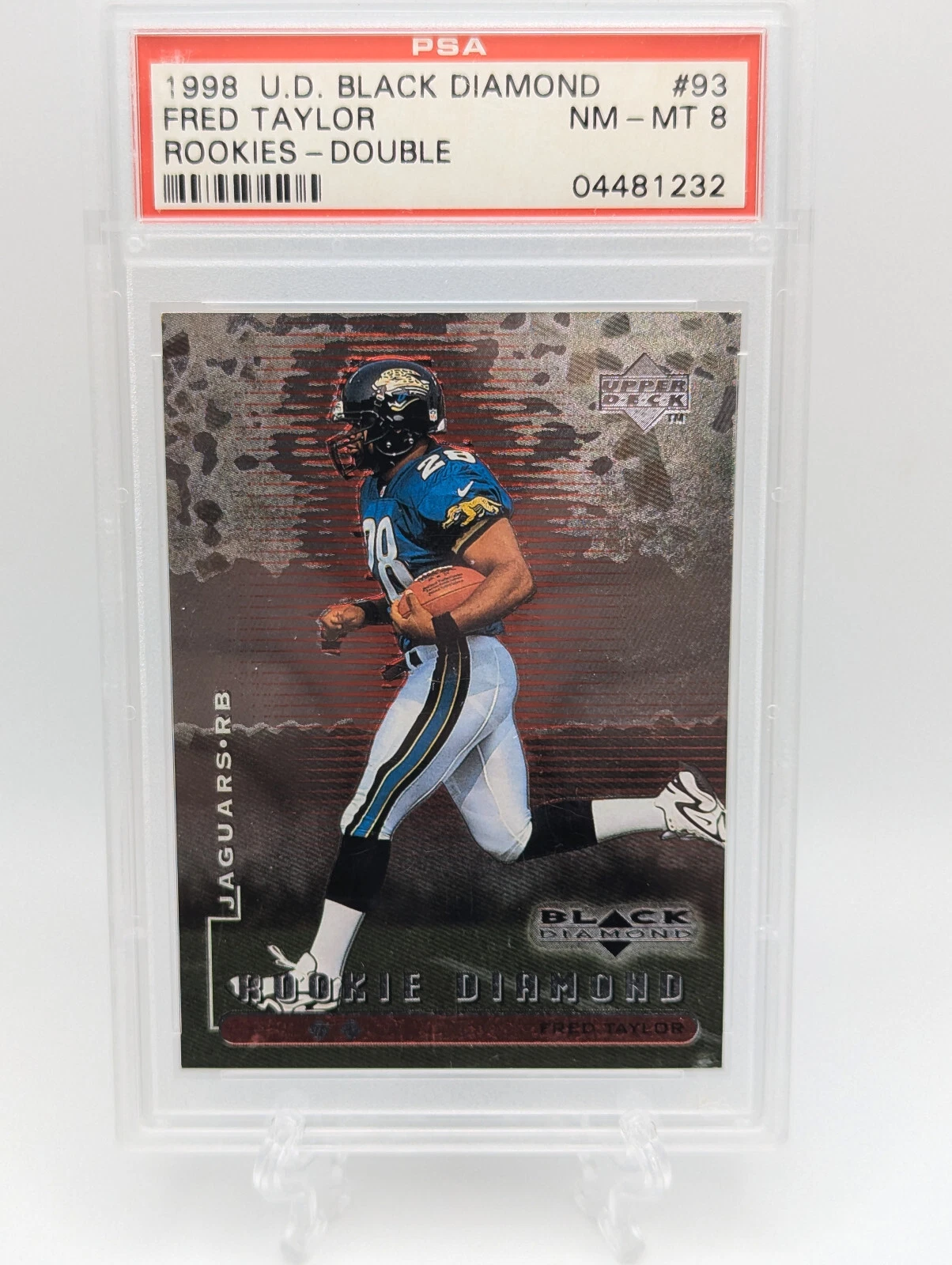 Fred Taylor Upper Deck Black Diamond Rookies #93 Rookies-Double